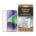 PANZERGLASS Ochranné sklo 2.5D FULL-COVER 0.4mm pro iPhone 13 Pro Max/14 Plus, AntiBacterial, Anti-reflexní, montážní rámeček
