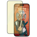 PANZERGLASS Ochranné sklo 2.5D FULL-COVER 0.4mm pro iPhone 15 Plus, EyeCare, černý rámeček