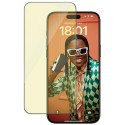 PANZERGLASS Ochranné sklo 2.5D FULL-COVER 0.4mm pro iPhone 15 Pro Max, EyeCare, černý rámeček
