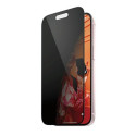 PANZERGLASS Ochranné sklo 2.5D FULL-COVER 0.4mm pro iPhone 15 Pro, montážní rámeček, Privacy