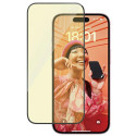 PANZERGLASS Ochranné sklo 2.5D FULL-COVER 0.4mm pro iPhone 15, EyeCare, černý rámeček