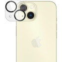 PANZERGLASS Ochranné sklo zadní kamery 2.5D FULL-COVER 0.4mm pro iPhone 15/15 Plus, čiré