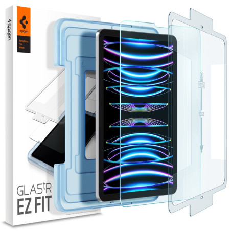 SPIGEN Glas.tR EZ FIT Ochranné sklo 2.5D FULL-COVER 0.3mm pro iPad Air 10,9" (2020/22)/Pro 11" (2018/20/21)