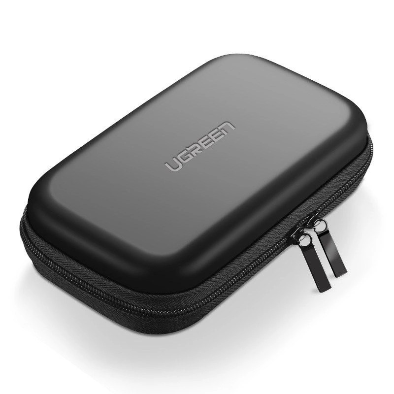UGREEN 50274 Pouzdro (box) 18x9,5cm na 2,5" disk, kabely a drobné příslušenství, černé