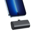 Powerbanka Veger PlugOn (W0556P) PD QC3.0 3A 20W 5000 mAh s vestavěným konektorem Lightning černá