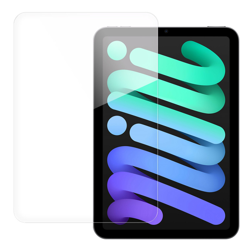 WOZINSKY Glass PRO+ Ochranné sklo 2.5D FULL-COVER 0.3mm pro iPad Mini 8,3" (6. gen.), čiré