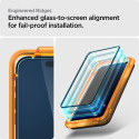 Ochranné sklo Spigen ALM GLASS FC pro iPhone 15 - black