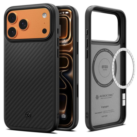 Kryt Spigen ENZO ARAMID "T" MagSafe iPhone 17 Pro Max