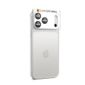 Ochranné sklo Spigen Optik Pro XL EZ Fit iPhone 17 Pro Max - stříbr