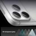 Ochranné sklo Spigen Optik Pro XL EZ Fit iPhone 17 Pro Max - stříbr