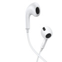BASEUS Encok C17 (NGCR010002) Prémiová USB-C sluchátka s mikrofonem, délka 1,1m, bílá