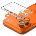Spigen OPTIK PRO XL „EZ FIT“ iPhone 17 Pro - oranžové