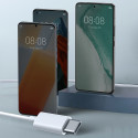 BASEUS Encok C17 (NGCR010002) Prémiová USB-C sluchátka s mikrofonem, délka 1,1m, bílá