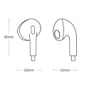 BASEUS Encok C17 (NGCR010002) Prémiová USB-C sluchátka s mikrofonem, délka 1,1m, bílá