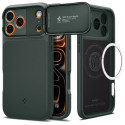 Kryt Spigen OPTIK ARMOR MagSafe pro iPhone 17 Pro - zelený