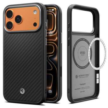 Kryt Spigen ENZO ARAMID "T" MagSafe pro iPhone 17 Pro