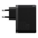 Baseus GaN5 Pro rychlá univerzální nabíječka GaN USB typu C / USB 100W PD3.0, QC4.0+, AFC černá (CCGP090201)