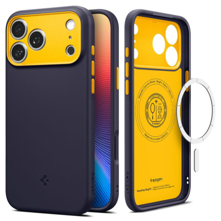 Kryt Spigen NANO POP MAG pro iPhone 17 Pro – blueberry navy