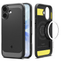 Kryt Spigen RUGGED ARMOR MAG iPhone 17 - matná černá