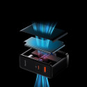 Baseus GaN5 Pro rychlá univerzální nabíječka GaN USB typu C / USB 100W PD3.0, QC4.0+, AFC černá (CCGP090201)