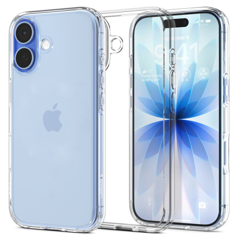 Kryt Spigen ULTRA HYBRID pro iPhone 17 - crystal clear
