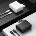 Baseus GaN5 Pro rychlá univerzální nabíječka GaN USB typu C / USB 100W PD3.0, QC4.0+, AFC černá (CCGP090201)