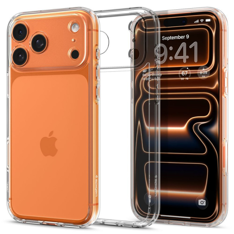Kryt Spigen ULTRA HYBRID pro iPhone 17 Pro Max - crystal clear