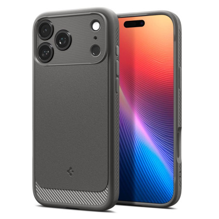 Kryt Spigen RUGGED ARMOR MAG iPhone 17 Pro Max šedá