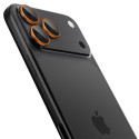 Ochranné sklo Spigen Optik Pro pro iPhone 16 Pro / Max - orange