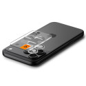 Ochranné sklo Spigen OPTIK PRO GLAS.TR EZ FIT iPhone 16 Pro - stříb