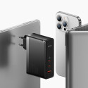 Baseus GaN5 Pro rychlonabíječka 2xUSB-C+USB 140W EU černá (CCGP100201)