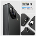 Ochranné sklo Spigen OPTIK TR EZ FIT pro iPhone 16e/17e - černé