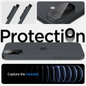 Ochranné sklo Spigen OPTIK GLAS.TR iPhone 16 2-PACK černá