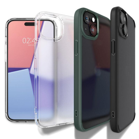 Kryt Spigen ULTRA HYBRID iPhone 15 Plus - clear matte