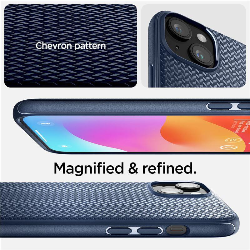 Kryt Spigen MAG ARMOR pro iPhone 15 Plus - blue