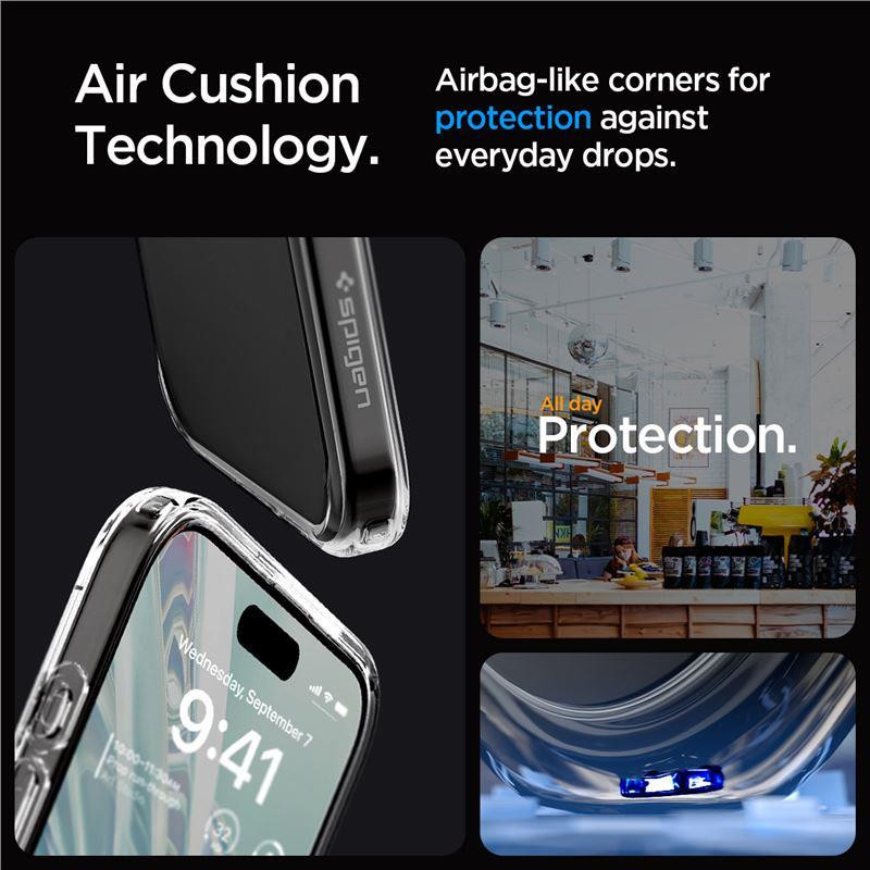 Kryt Spigen CRYSTAL HYBRID pro iPhone 15 Pro Max - čirý