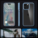 Kryt Spigen CRYSTAL HYBRID iPhone 15 Pro Max clear blue