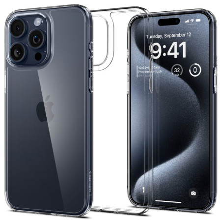 Kryt Spigen Airskin Hybrid pro iPhone 15 Pro - čirý