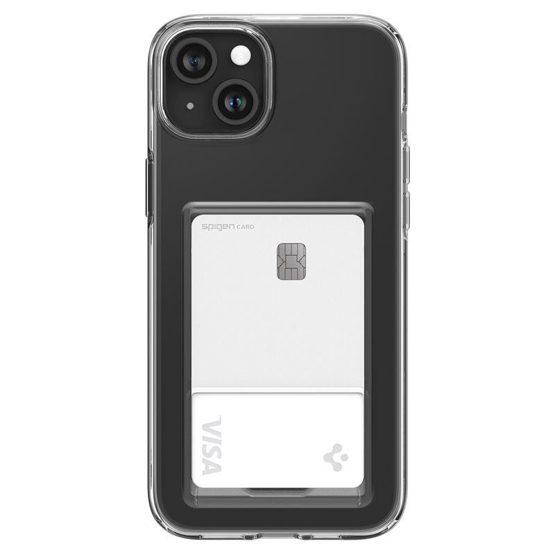 Kryt Spigen CRYSTAL SLOT pro iPhone 15 Plus - clear