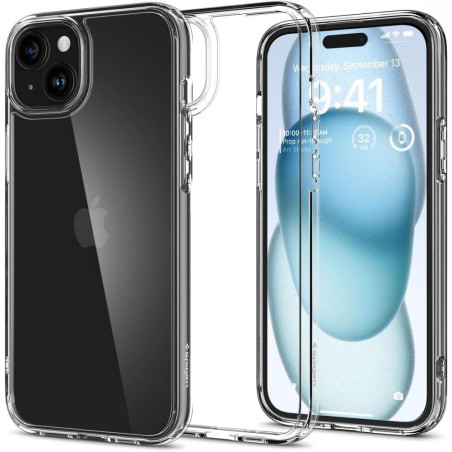 Kryt Spigen ULTRA HYBRID pro iPhone 15 - crystal clear