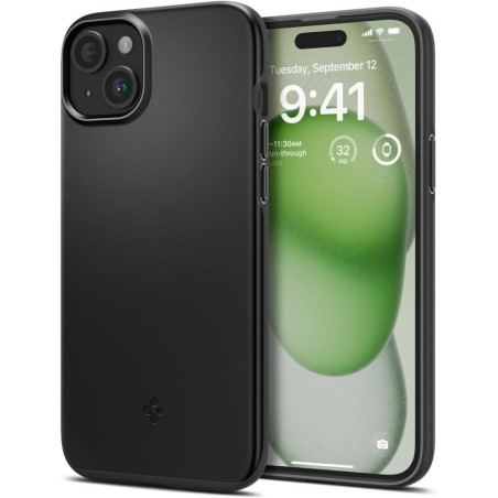 Kryt Spigen THIN FIT pro iPhone 15 Plus - černý