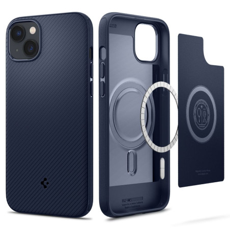 Kryt Spigen Mag Armor pro iPhone 14 Plus - modrá