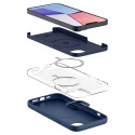 Kryt Spigen Silicone Fit Mag Case iPhone 14 Plus - modrá