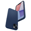 Kryt Spigen Silicone Fit Mag Case iPhone 14 Plus - modrá