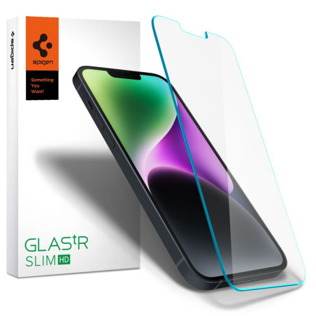 Ochranné sklo Spigen GLAS.tR Slim iPhone 13/14/16e/17e