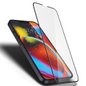 Ochranné sklo Spigen GLASS FC iPhone 13/14/16e/17e - black