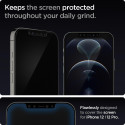 Ochranné sklo Spigen GLAS.tR EZ Fit iPhone 12/12 Pro (2 ks)