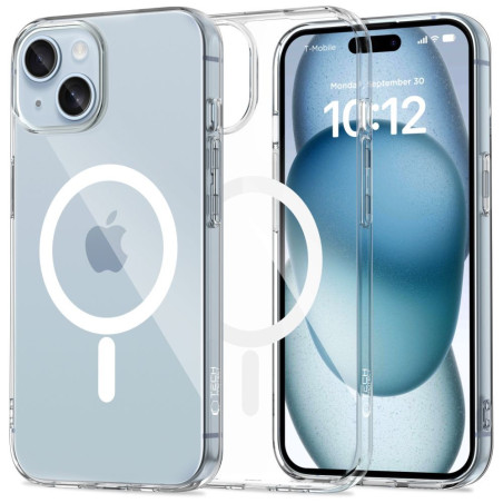 Kryt Tech-Protect FlexAir MagSafe pro iPhone 15 - čirý