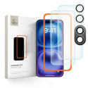 Ochranné sklo Tech-Protect Supreme iPhone 16 - transparent (3 ks.)