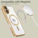 Kryt Tech-Protect MagFlex pro iPhone 16 - zlatá